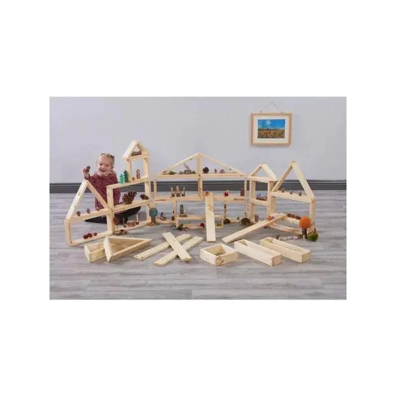 Gereduceerde Prijs Cosy - Holle Vormenblokken Set (30 stuks)