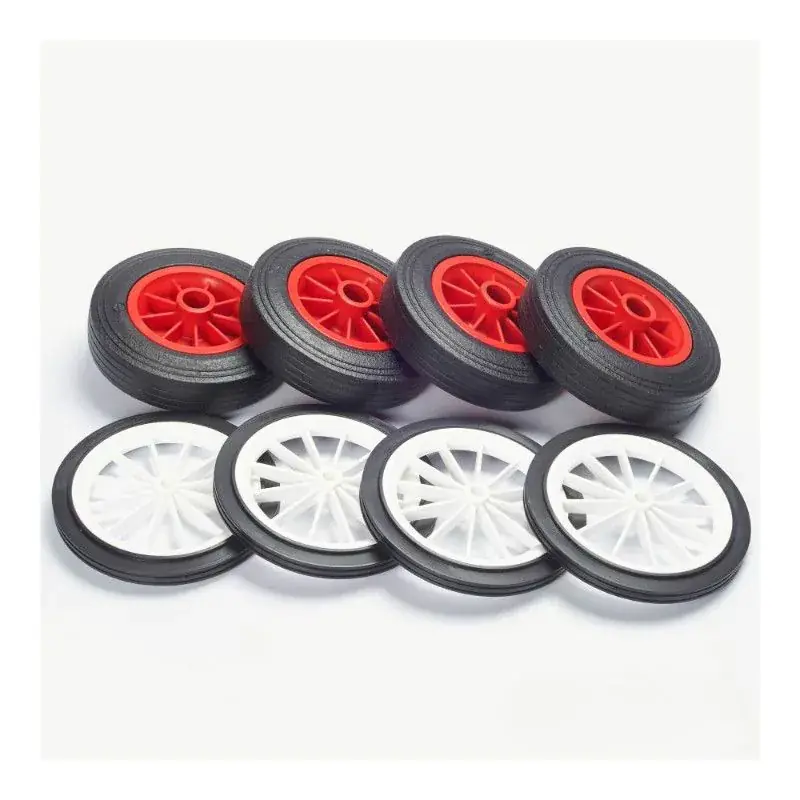 Cosy - Wielen Set 8 Stuks - 4 Wit en 4 Rood Betrouwbaar
