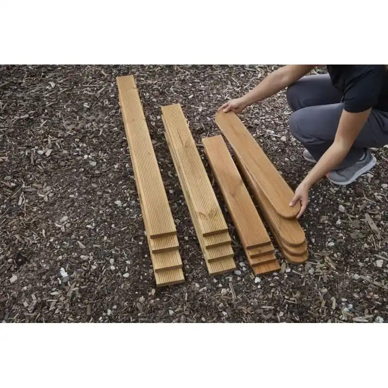 Koop Vandaag Cosy - Dennenhout Terrasplankjes Set (16 stuks)