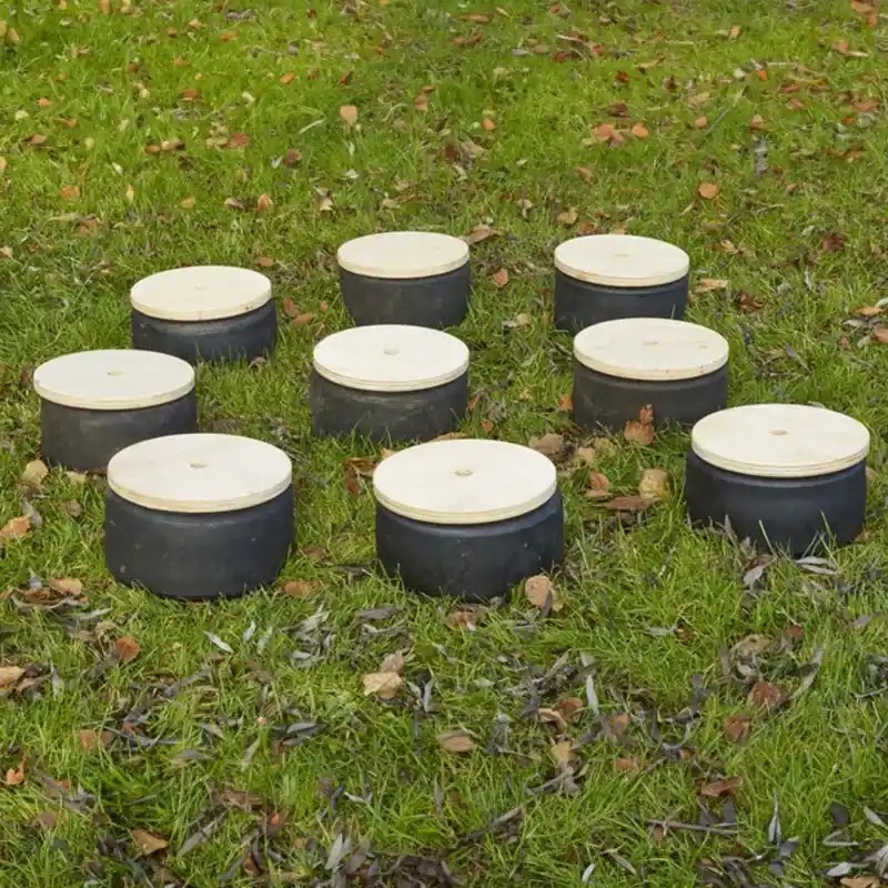 Nu Kopen Cosy - Houten Trapschijven voor Mini Banden (10 Stuks)