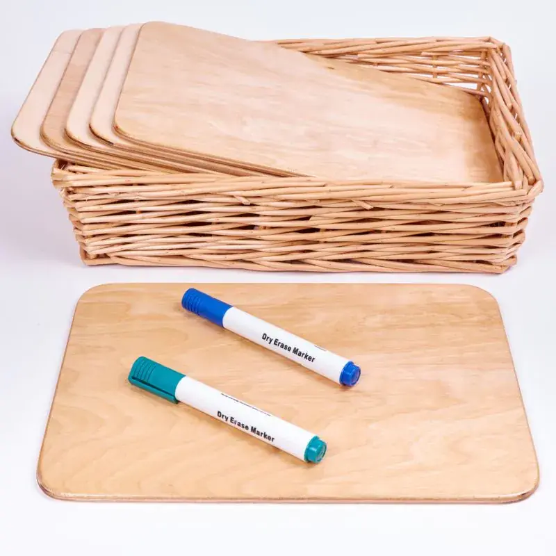 Gratis Retour Cosy - Natuurhouten Whiteboard A4 (6 stuks)