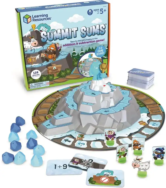 Gratis Retour Learning Resources - Summit Sums™ Optellen en Aftrekken Spel