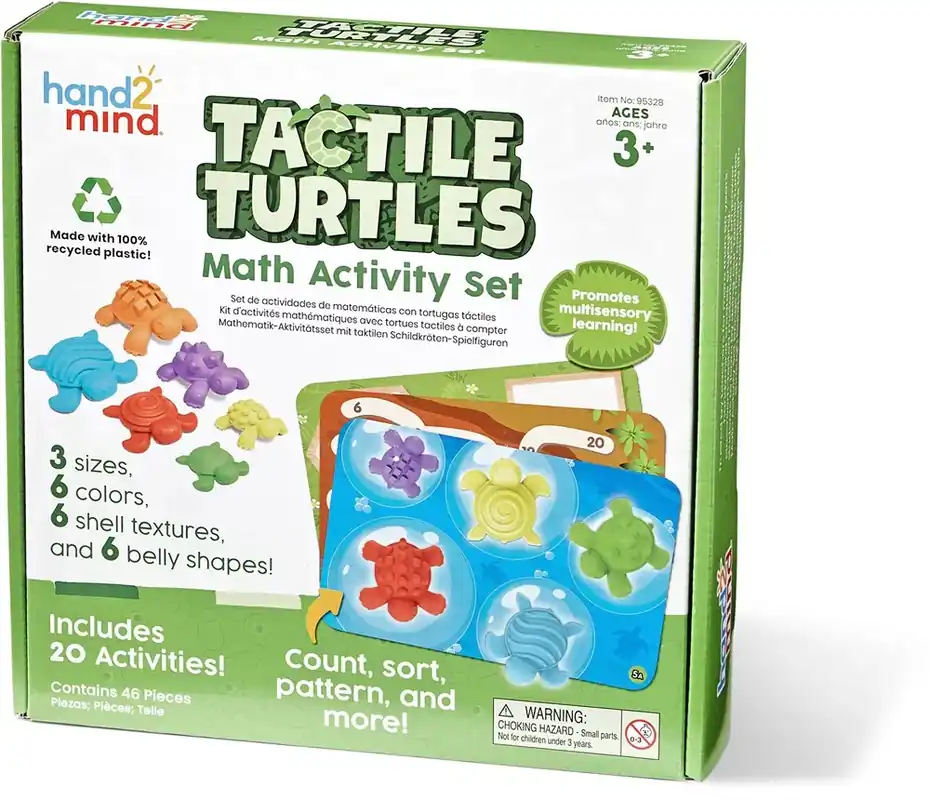 Gecertificeerd Learning Resources - Tactiele Schildpadden Reken Activiteiten Set