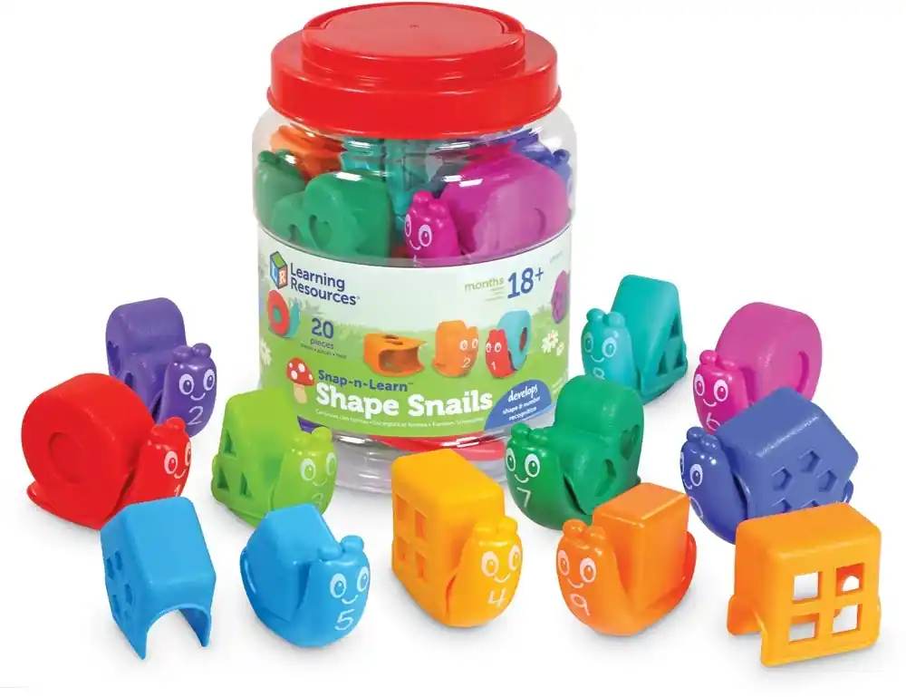 Beperkte Voorraad Learning Resources - Snap-n-Learn™ Vormslakken