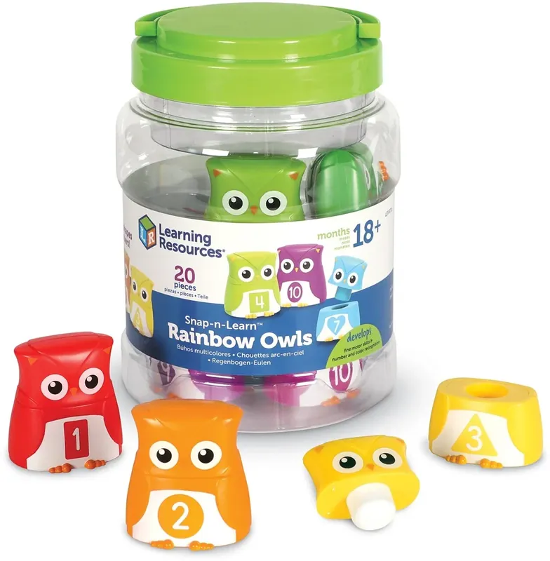 Learning Resources - Snap-n-Learn™ Regenboog Uilen Koop Online