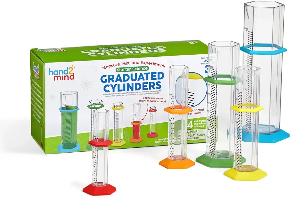 Laatste Kans Learning Resources - Starter Maatcilinders Set voor Jonge Wetenschappers
