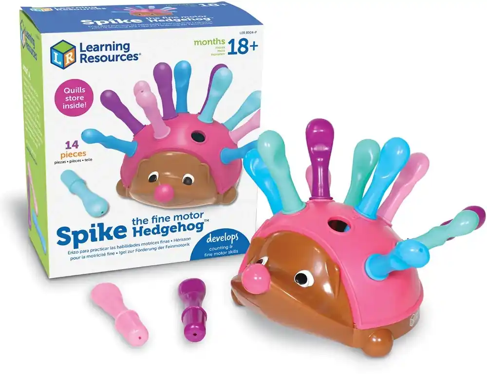 Learning Resources - Spike de Egel Fijne Motoriek - Roze Populair