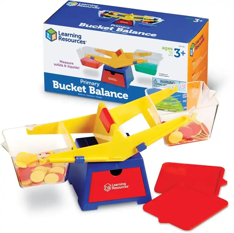 Learning Resources - Emmerweegschaal met Primaire Kleuren Beperkte Voorraad