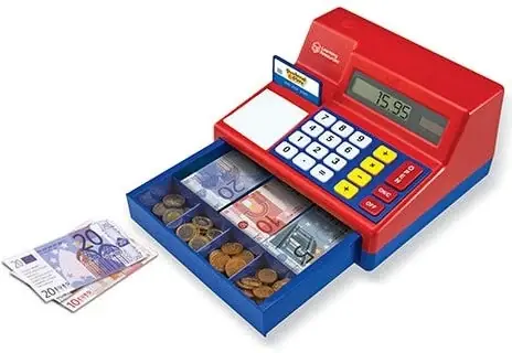 Gratis Retour Learning Resources - Speelgoedkassa met Rekenmachine en Euromunten