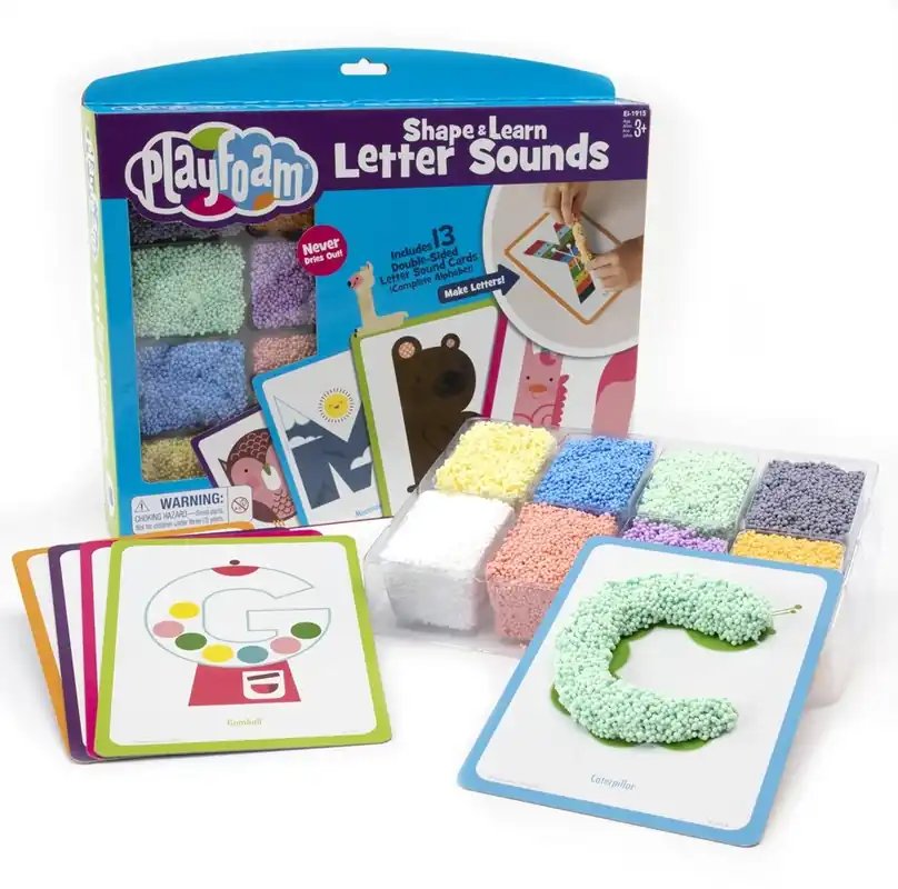 Laatste Versie Learning Resources - Playfoam Vormen & Leren Letterklanken Set