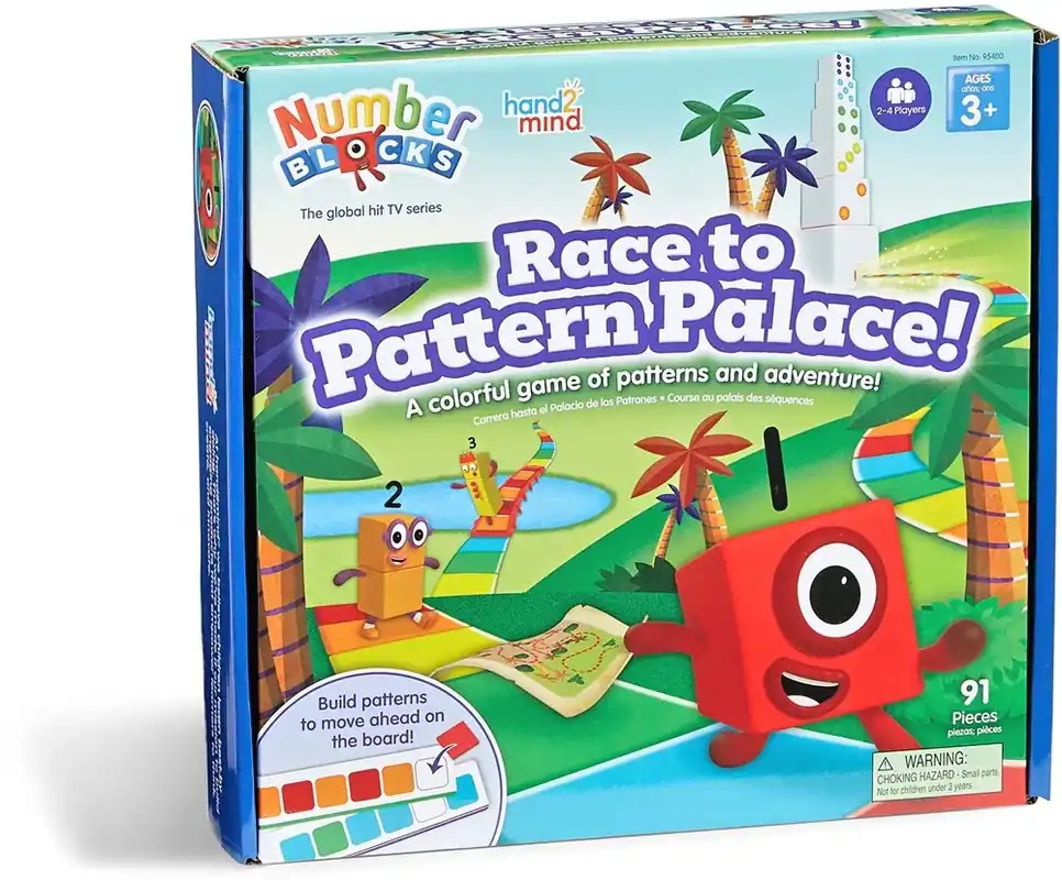 Learning Resources - Numberblocks Race to Pattern Palace Puzzelset Hoge Kwaliteit