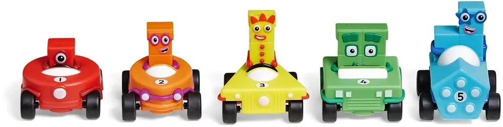 Learning Resources - Numberblocks Mini Voertuigen Set Op = Op