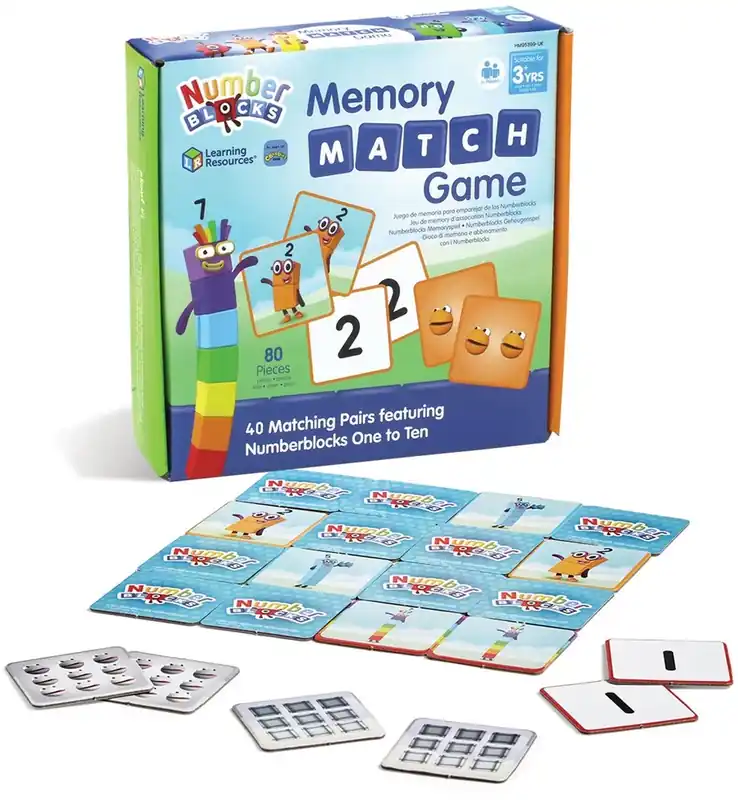Dagaanbieding Learning Resources - Numberblocks Memory Match Puzzelspel