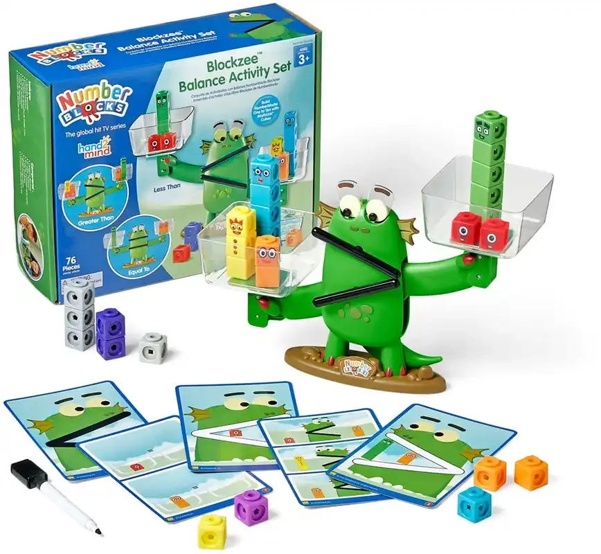 Learning Resources - Numberblocks® Blockzee™ Weegschaal Activiteitenset Alleen Vandaag