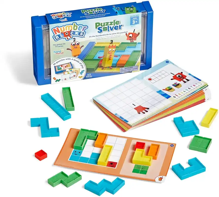 Learning Resources - Numberblocks Puzzeloplossers Elf en Twaalf (3 stuks) Nieuw