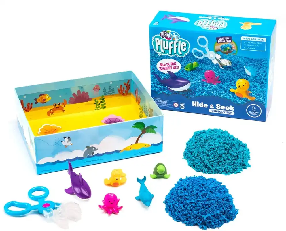 Gecertificeerd Learning Resources - Playfoam Pluffle Verstoppertje Sensorische Set
