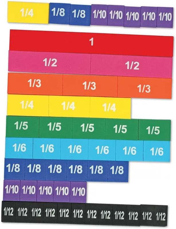 Gereduceerde Prijs Learning Resources - Regenboog Breuken Zachte Magnetische Tegels