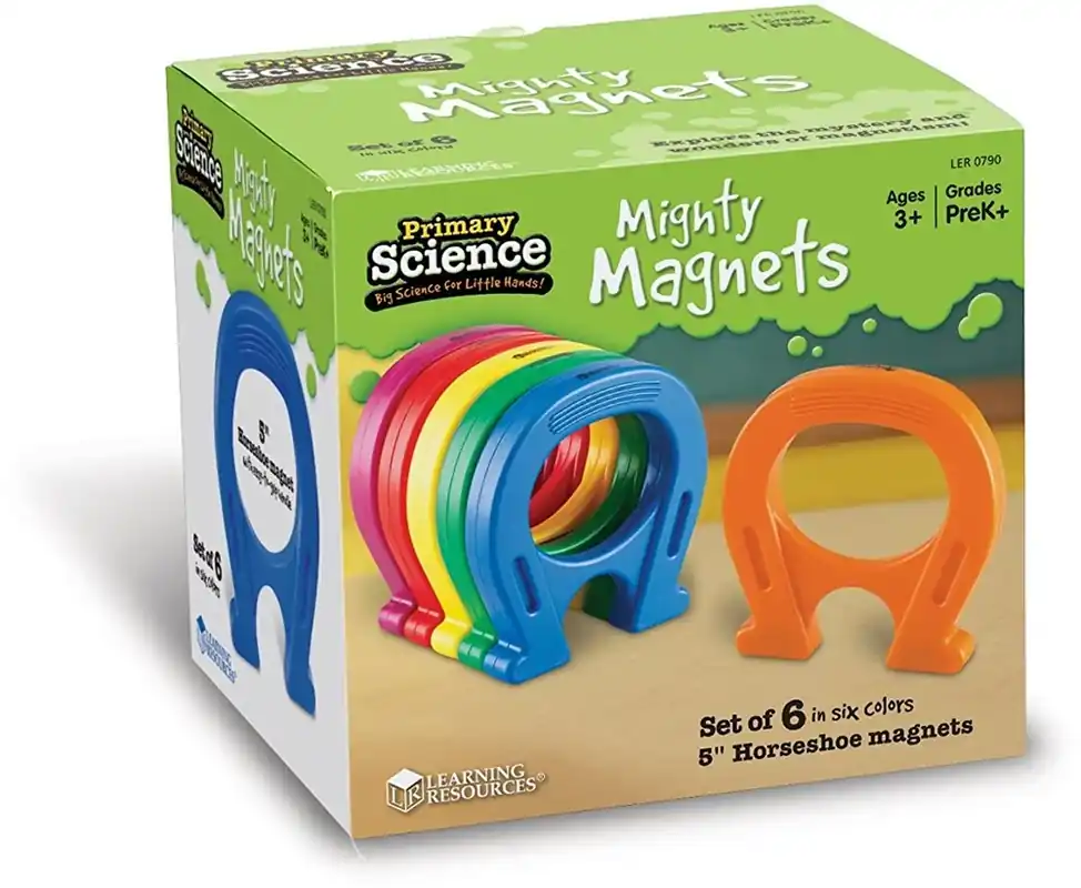Learning Resources - Sterke Magneten voor Jonge Onderzoekers (set van 6) Hete Deal