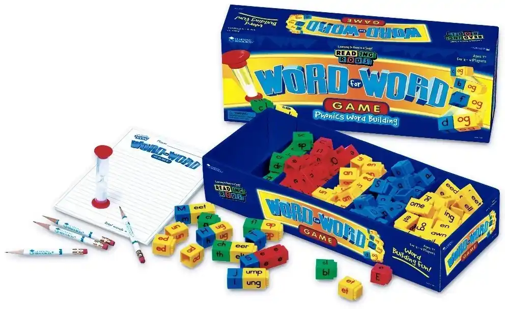Beperkt Aanbod Learning Resources - Reading Rods Woordspel - Fonetisch Woordvorming Spel