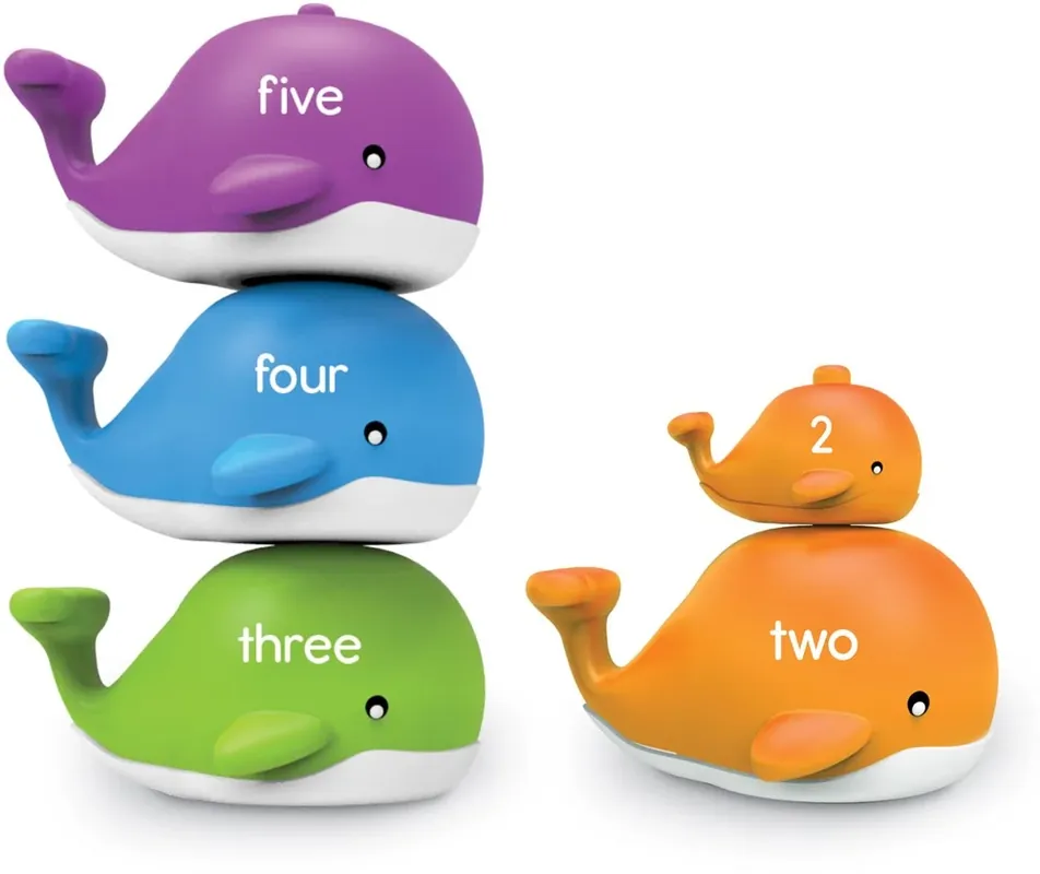Dagaanbieding Learning Resources - Snap-n-Learn™ Stapelbare Walvissen