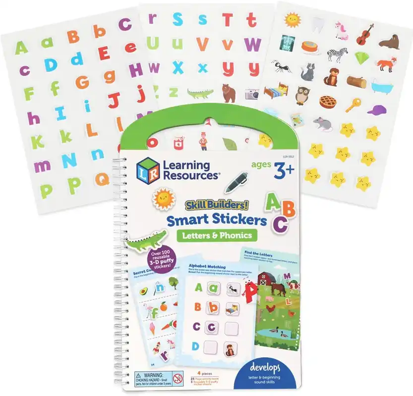 Exclusieve Aanbieding Learning Resources - Skill Builders! Slimme Stickers - Letters & Klankleer