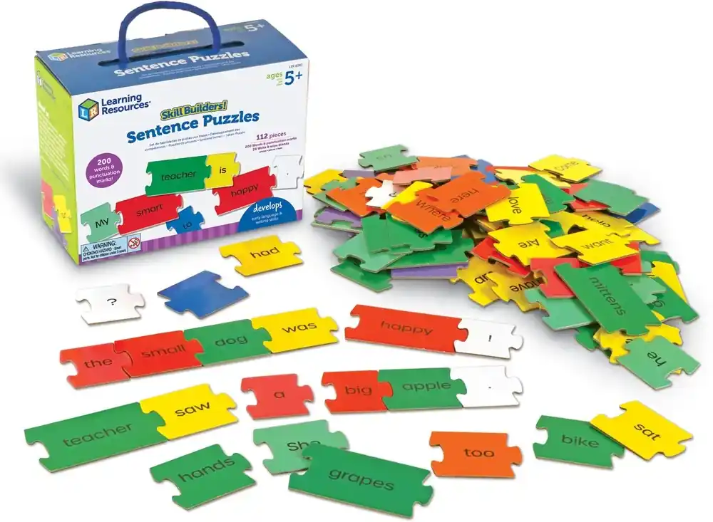 Learning Resources - Zinsbouw Puzzels - Skill Builders! Populair
