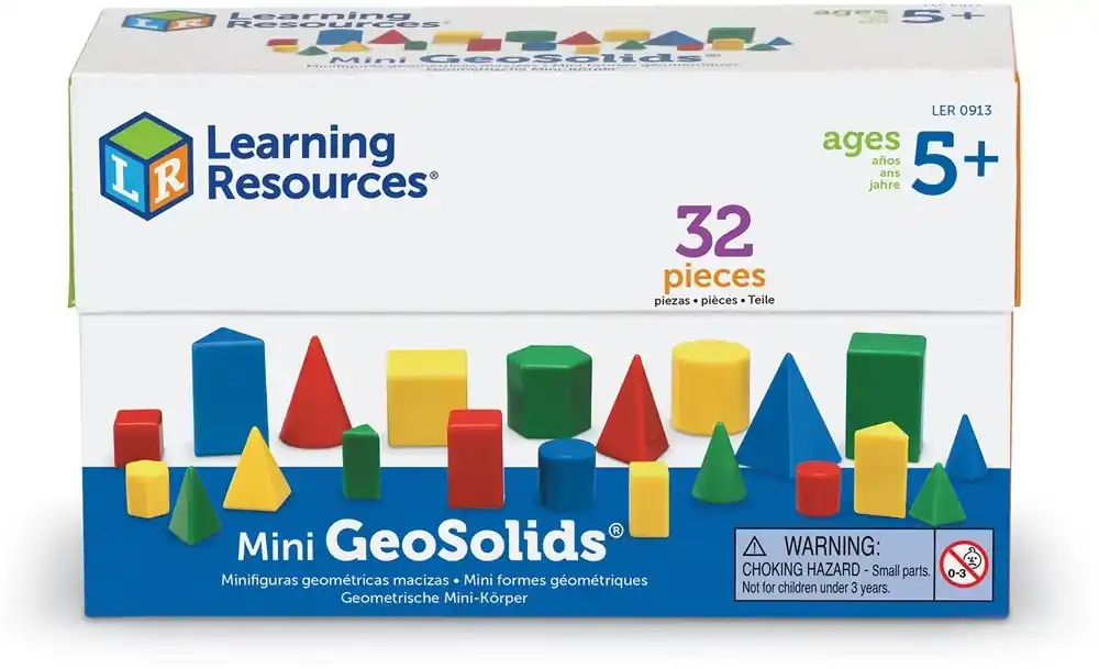 Learning Resources - Mini Geo Lichamen Set Fabrieksprijs