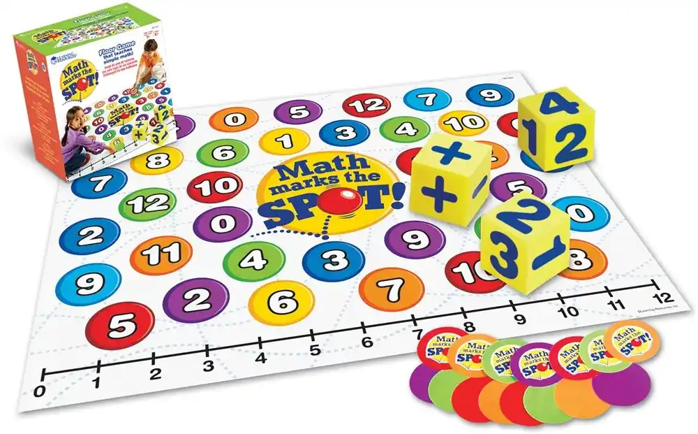 Learning Resources - Maths Marks The Spot Rekenactiviteitenset Aanbieding