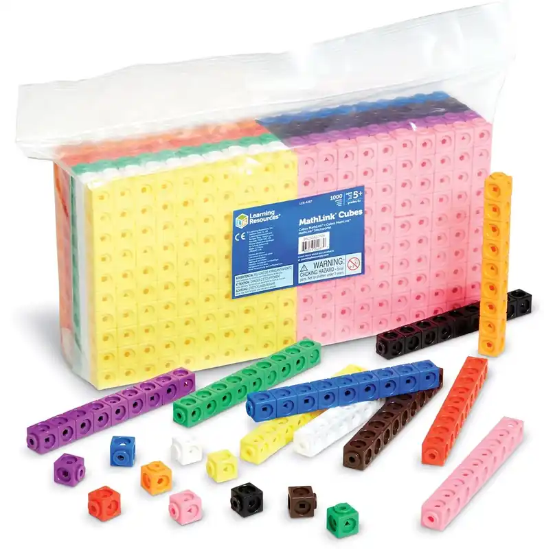 Lage Prijs Learning Resources - Mathlink® Rekenblokjes, Set van 1000