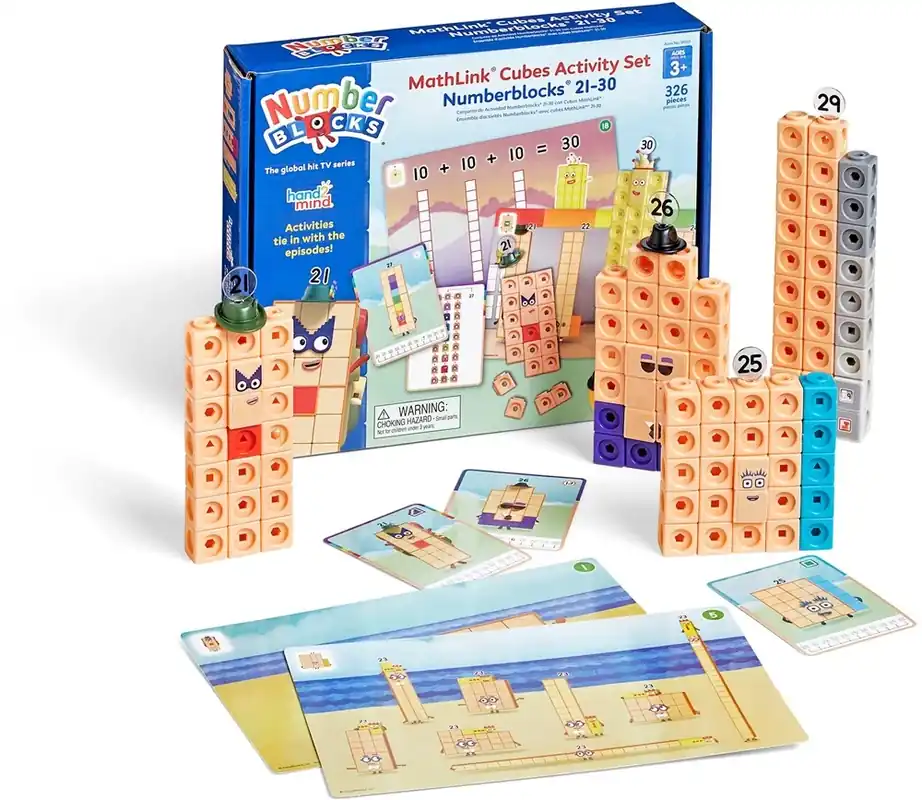 Nu Kopen Learning Resources - MathLink Blokjes Numberblocks 21-30 Activiteitenset