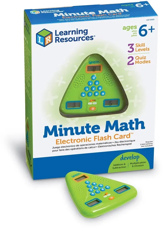 Learning Resources - Minute Math Elektronische Rekenkaarten Beste Prijs