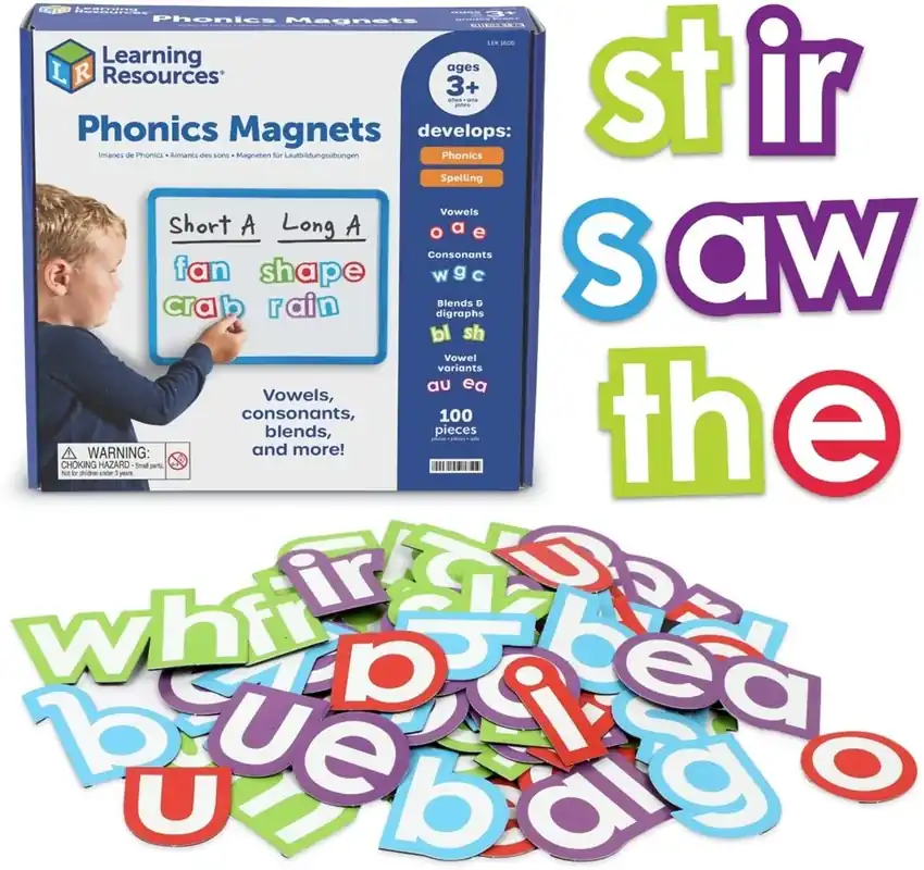Beperkte Voorraad Learning Resources - Magnetische Letters voor Klankenleer