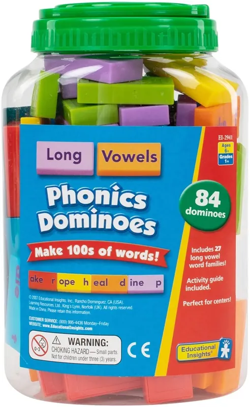 Learning Resources - Fonologie Domino Lange Klinkers Shop Nu