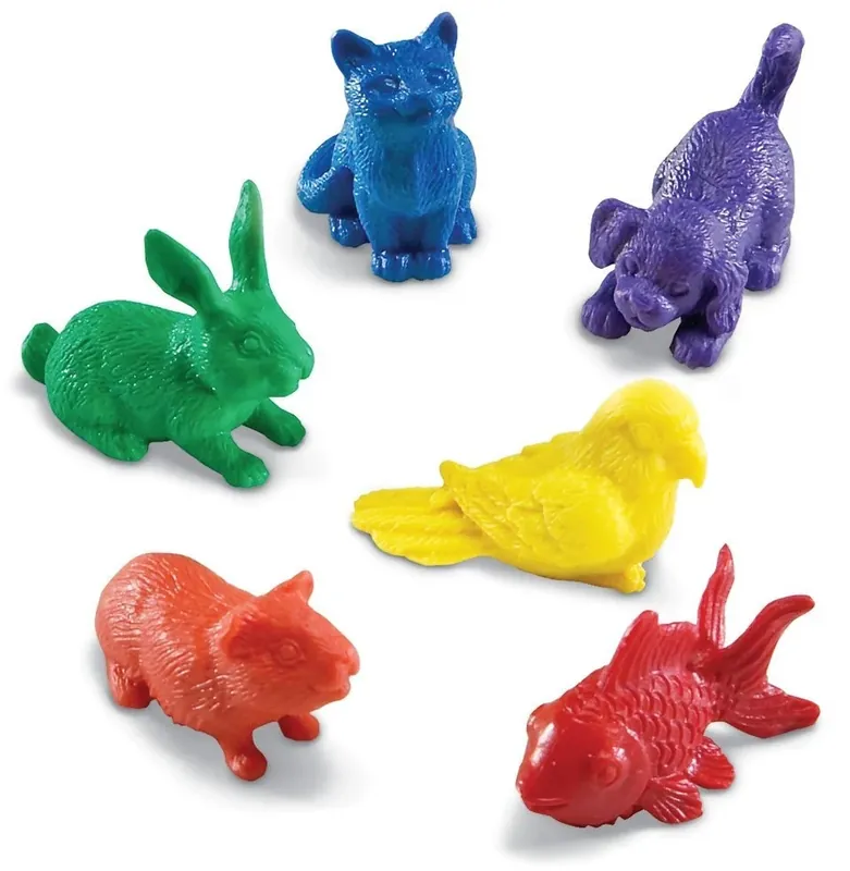 Weekendaanbieding Learning Resources - Huisdierentellers Set van 72 Stuks