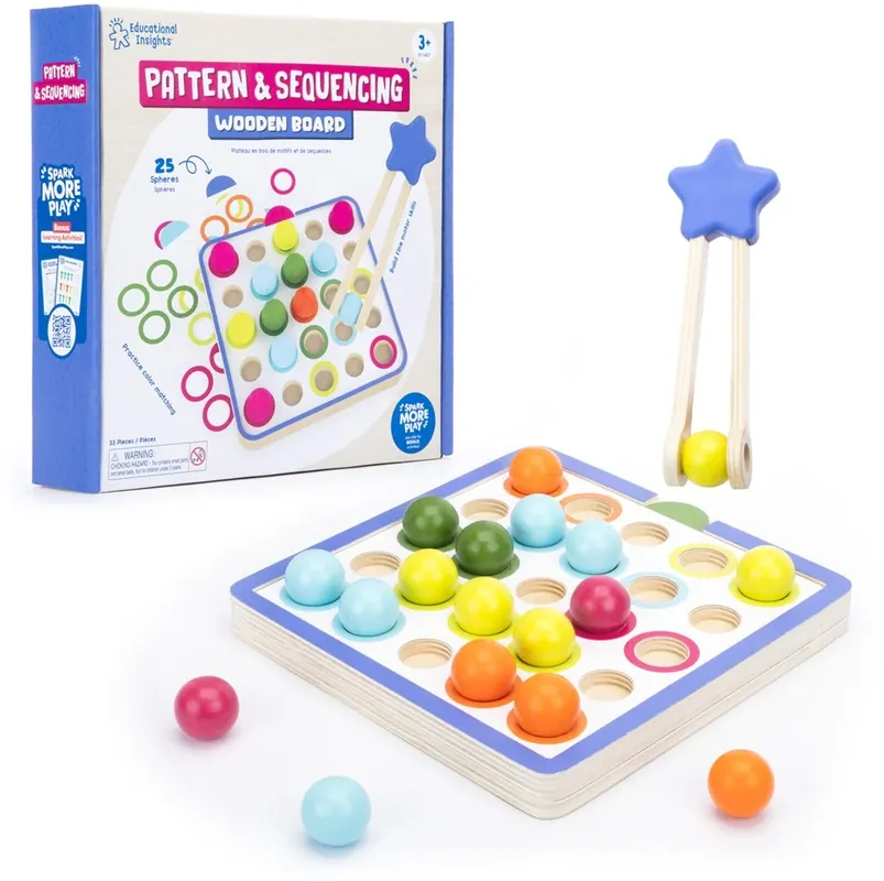 Exclusieve Aanbieding Learning Resources - Houten Patroon- en Reeksbord