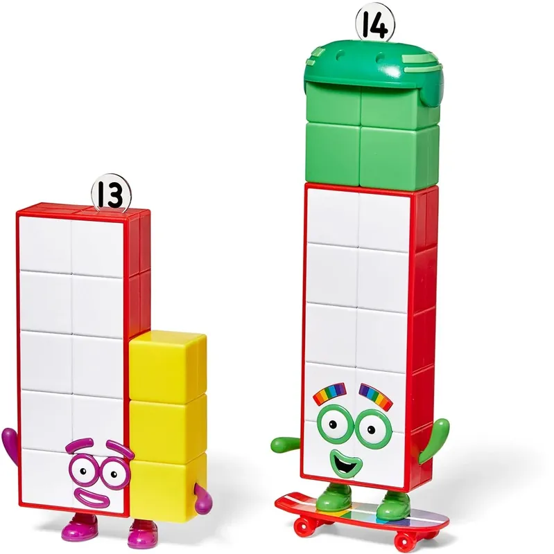 Learning Resources - Numberblocks Dertien en Veertien Figurenset Exclusieve Aanbieding