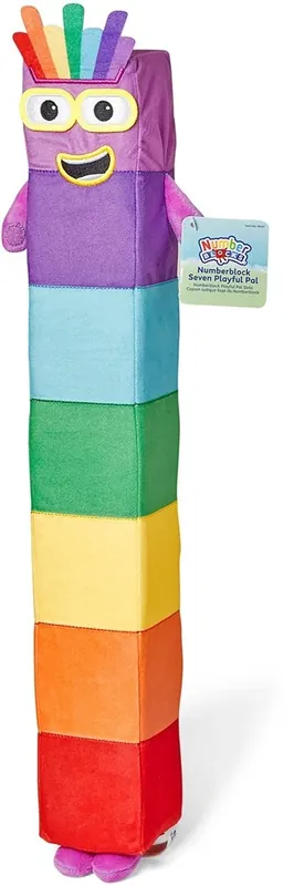 Learning Resources - Numberblocks™ Numberblock Seven Playful Pal Knuffel Finale Uitverkoop