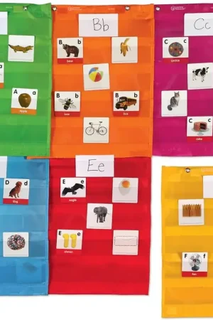 Alleen Vandaag Learning Resources - Magnetische Zakjes voor Prikbord - Set van 6