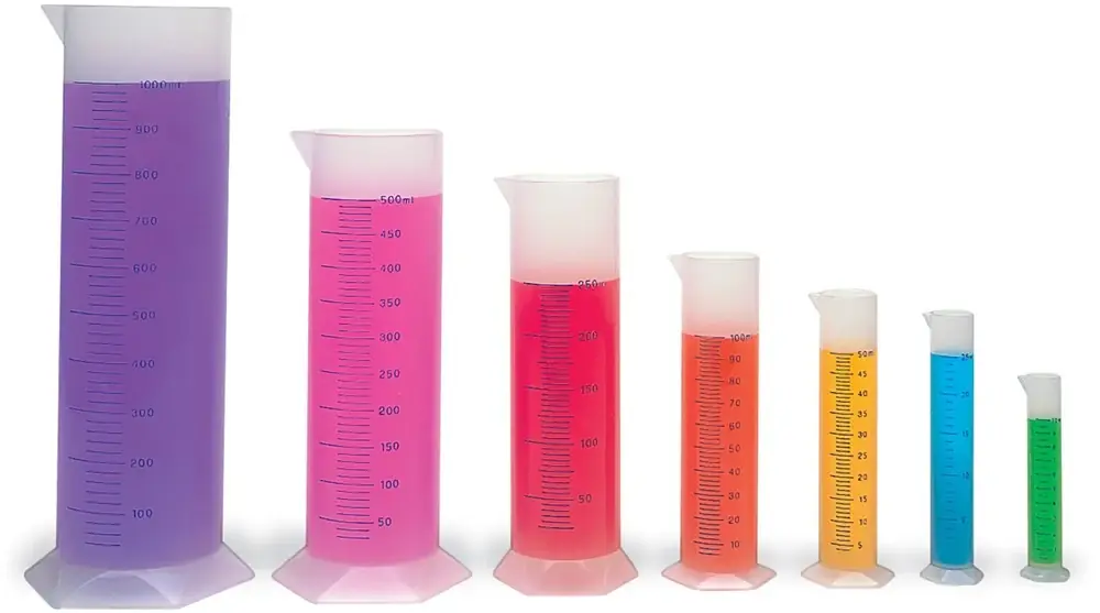 Direct Beschikbaar Learning Resources - Maatcilinders Set van 7 Stuks