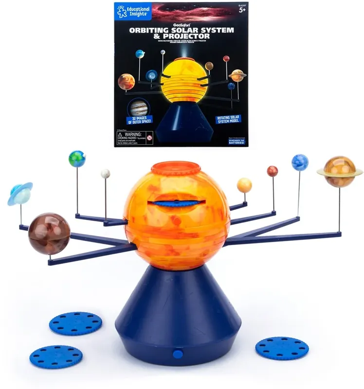 Veilige Betaling Learning Resources - GeoSafari Ronddraaiend Zonnestelsel met Projector
