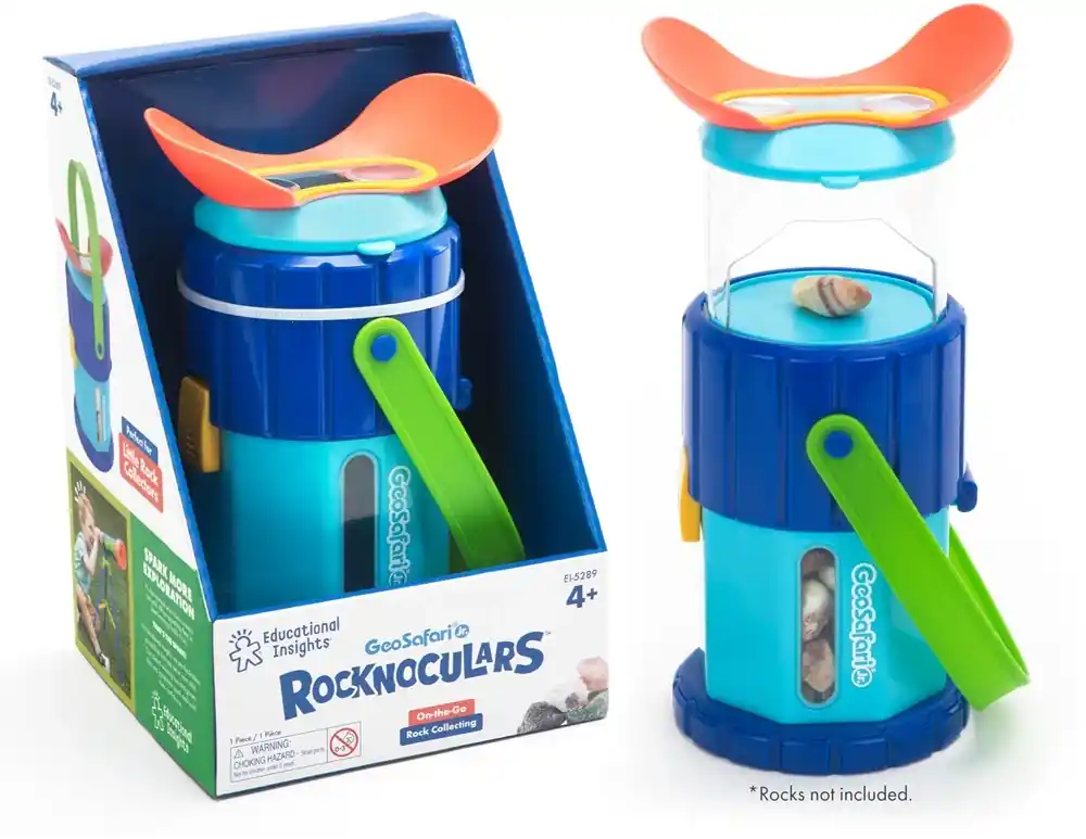 Learning Resources - GeoSafari Jr. Rocknoculars verrekijker met 3x vergroting Bestseller