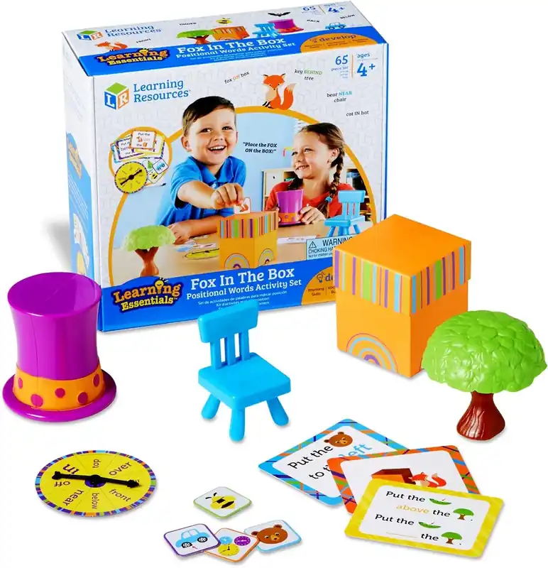 Learning Resources - Vos in de Doos Positiewoorden Activiteitenset Flitsaanbieding
