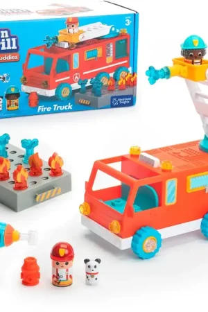 Alleen Vandaag Learning Resources - Design & Drill Bolt Buddies Brandweerauto