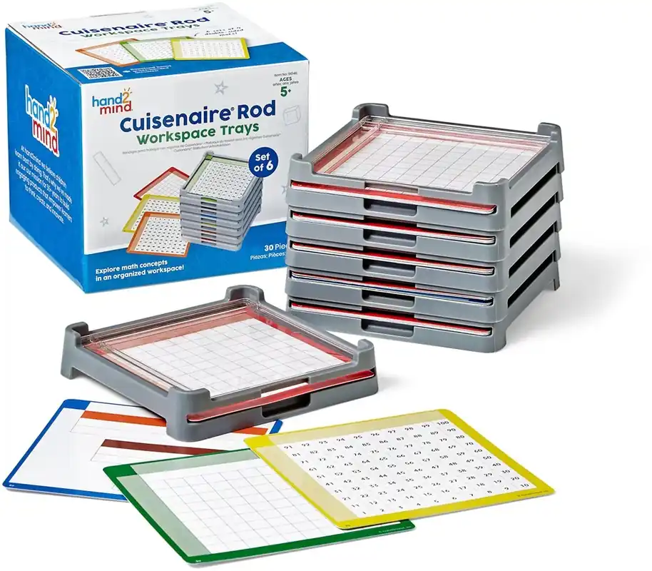 Goedkoop Learning Resources - Cuisenaire® Rekenstaven Werkbladen, Set van 6