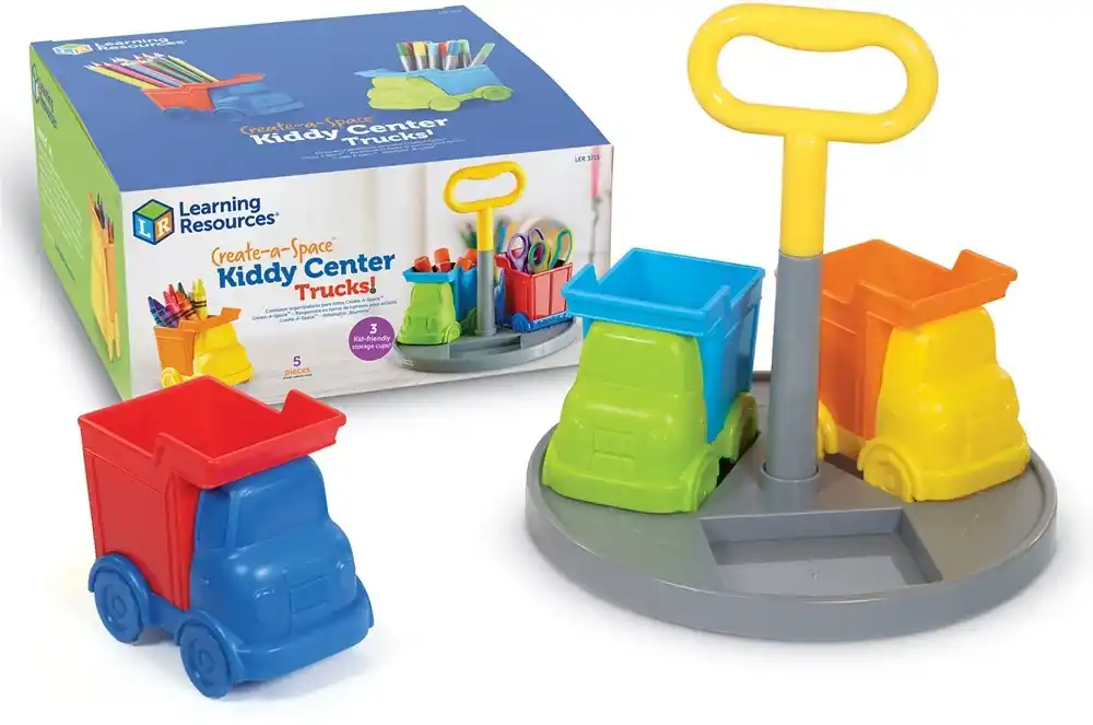 Beste Prijs Learning Resources - Create-a-Space Kiddy Centre Vrachtwagens