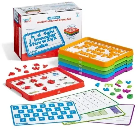 Premium Learning Resources - Alfabetkaarten Woordvorming Set voor Kleine Groepen