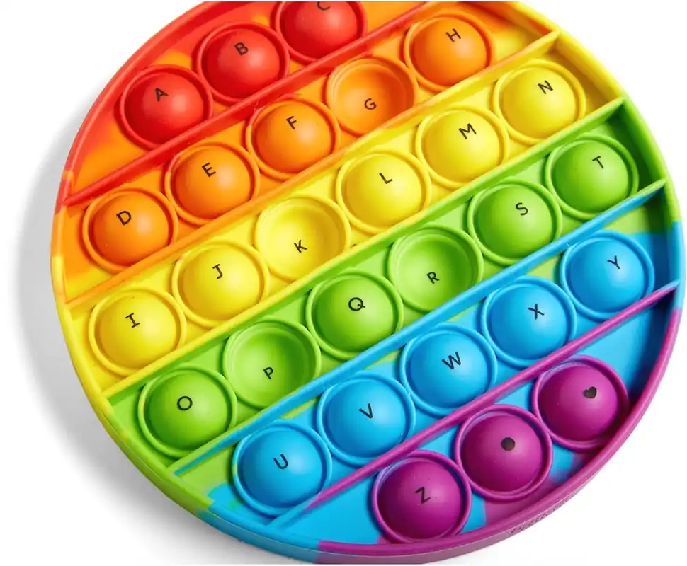 Learning Resources - Alfabet Sensorische Bubble Poppers, Set van 6 Nieuw
