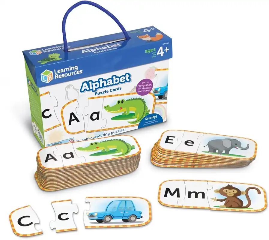 Gecertificeerd Learning Resources - Alfabet Puzzelkaarten
