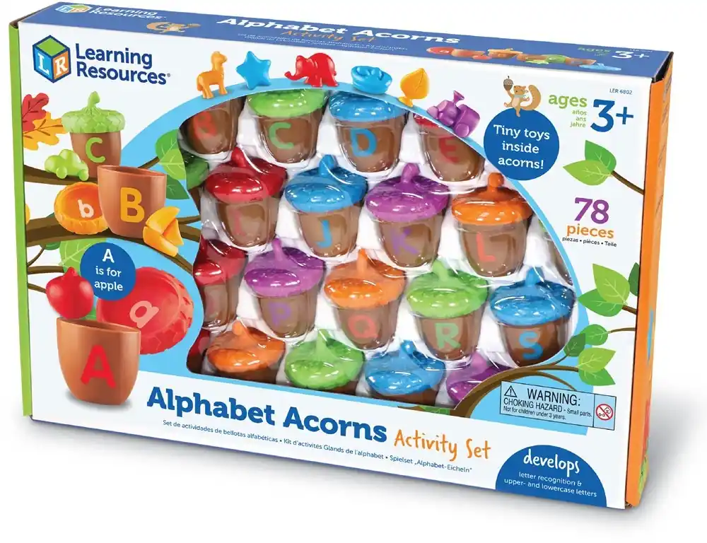 Learning Resources - Alfabet Eikels Activiteitenset Alleen Vandaag