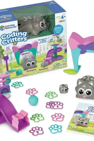 Actieprijs Learning Resources - Coding Critters Scamper & Sneeker - Programmeerbare Huisdieren